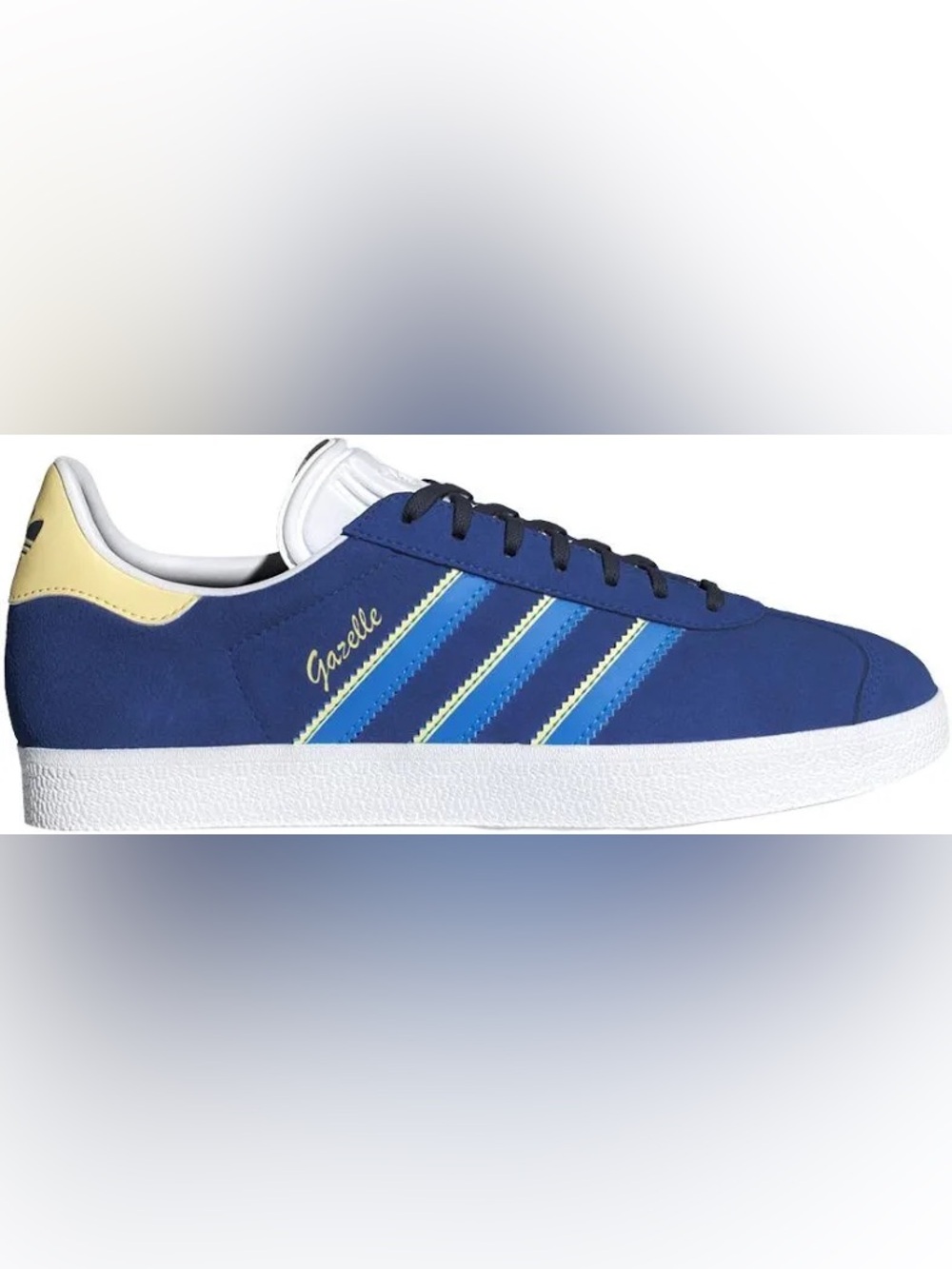 Adidas Gazelle Sneakers in Royal Bright Blue & Yellow